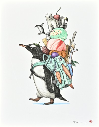 ペンギンのリュック by 釜匠 | Art Scenes | Find and collect your