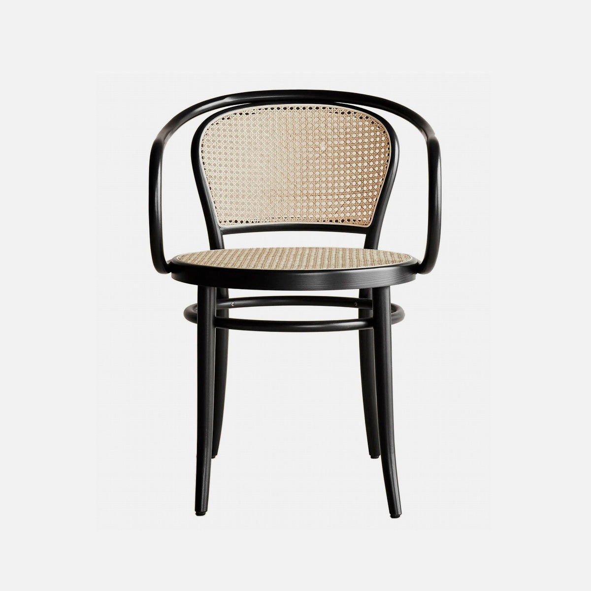 TON No.33 Arm Chair Black Le Corbusier Corbusier Chair – D9 STUDIO