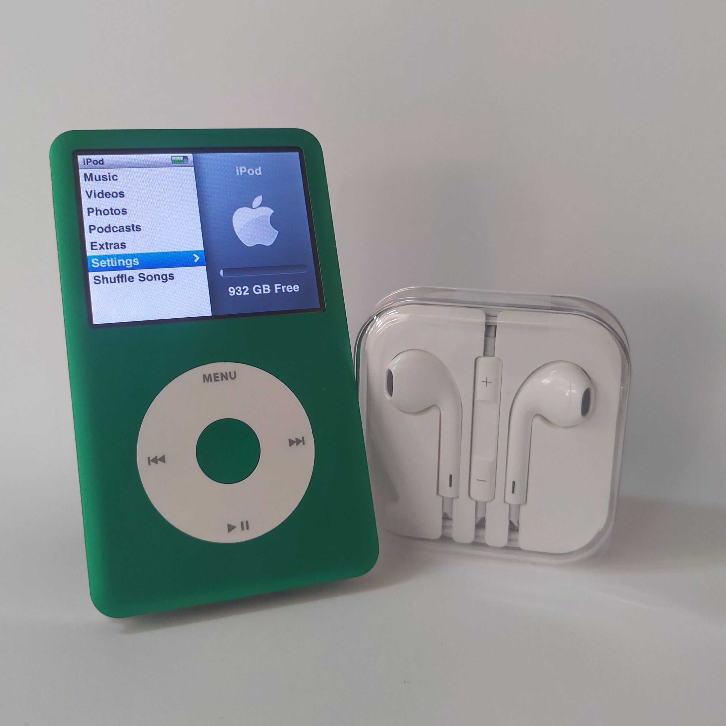 iPod classic - Green and White | Flash Storage and Extended