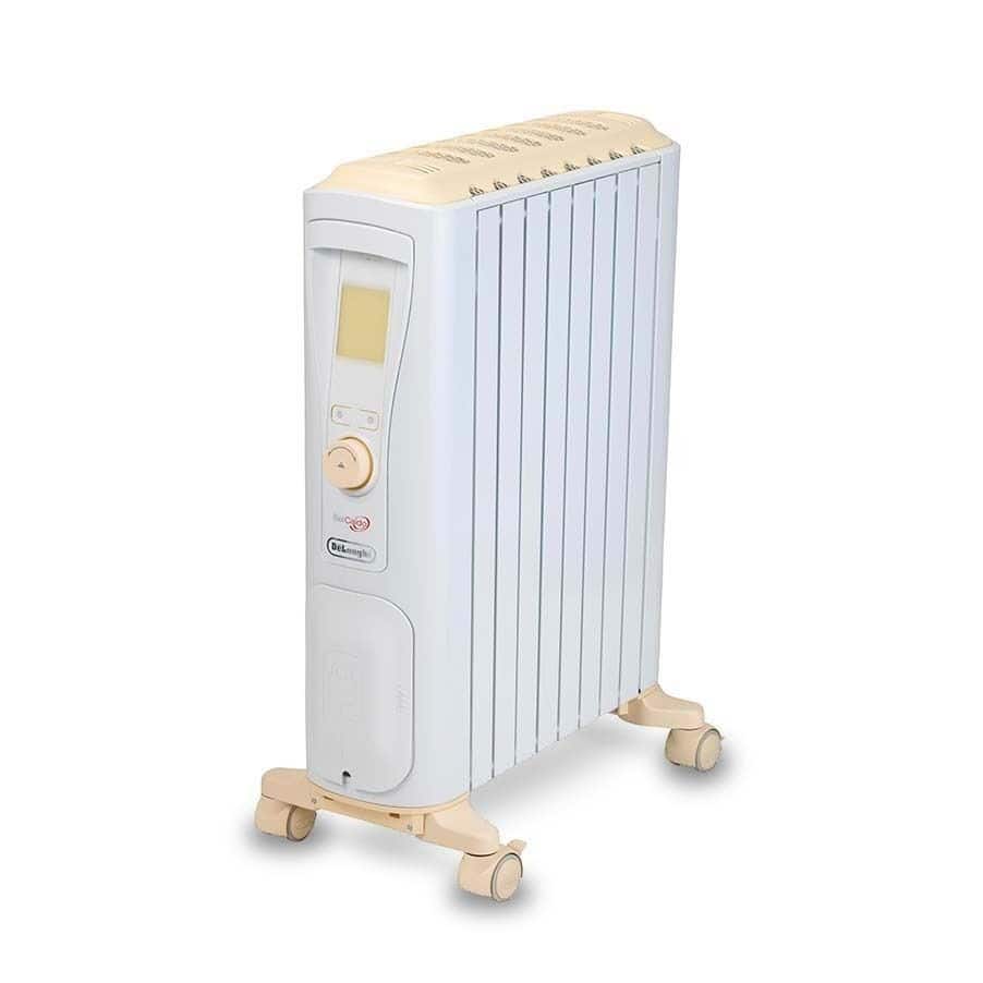 デロンギ オイルヒーター ピュアホワイト＋シルクグレー RHJ75V0915