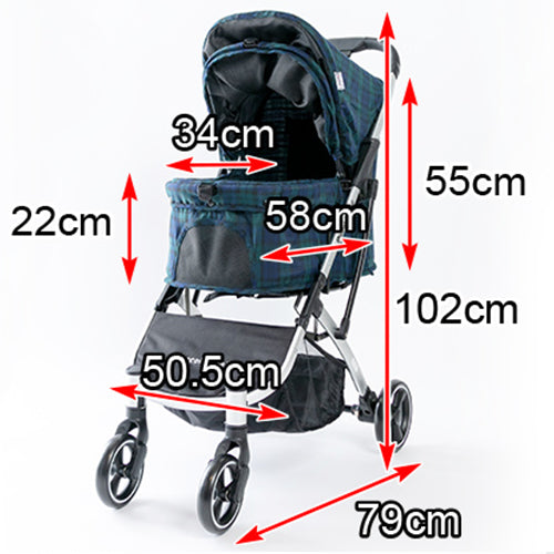 Piccolo Cane（ピッコロカーネ）Puro プ―ロ ペットカート おでかけ用品