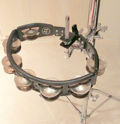 カホンと一緒に使うタンバリンの選び方【スタンドに固定（マウント）し