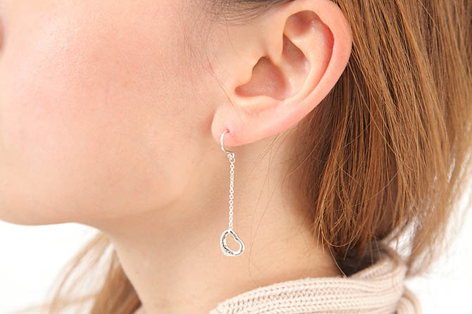 人気 Tiffany ティファニー オープンハート ドロップ ピアス