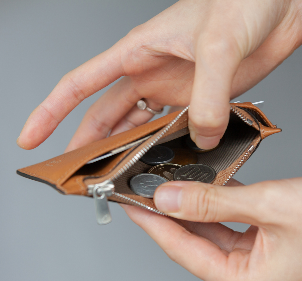 ミニマルレザーウォレット/ボレロ/キャメル | Factelier (ファクトリエ)