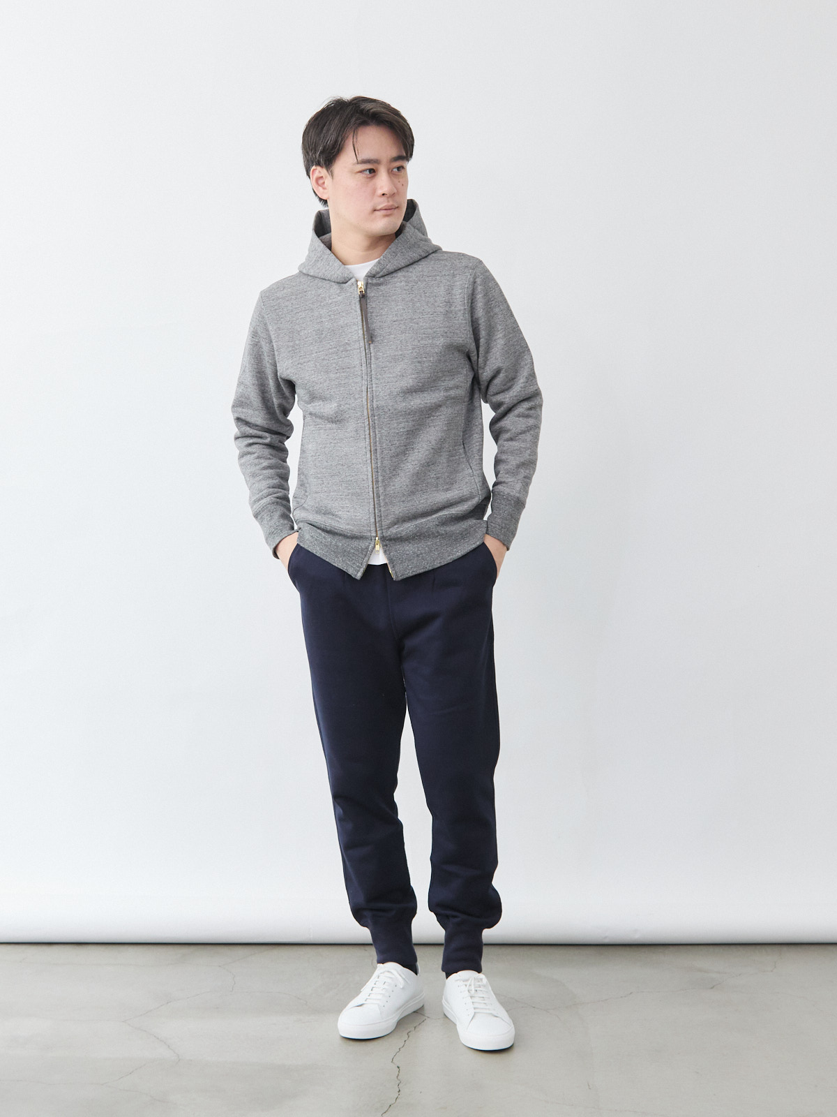 超高密度スウェットパンツ/グレー | Factelier (ファクトリエ)