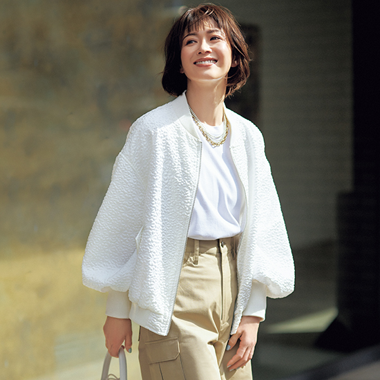 優待価格[S・girasole]ふくれジャガードブルゾン | KOBUNSHA SELECT