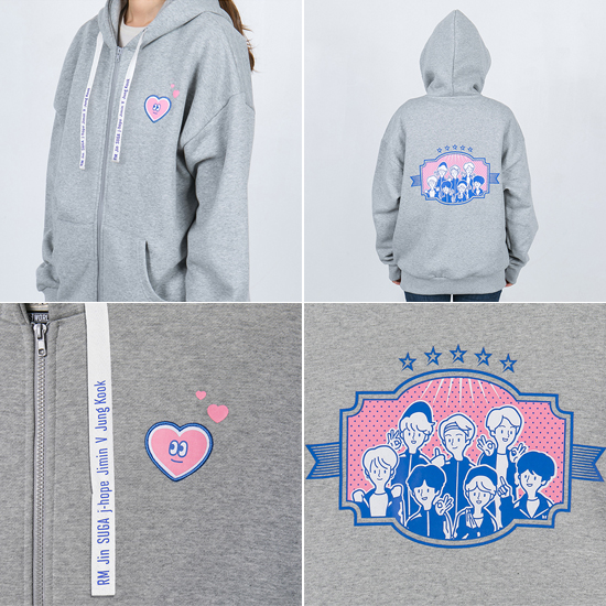 BTSパーカー BTS WORLD]ジップアップパーカー | KOBUNSHA SELECT SHOP