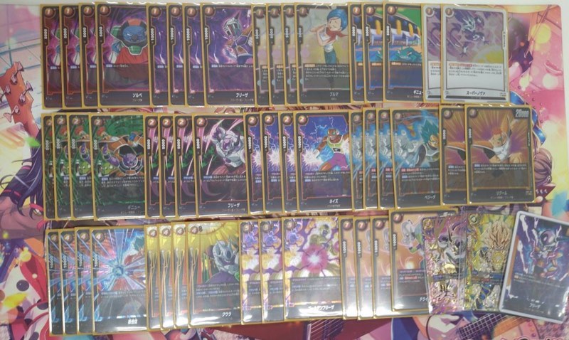 まとめ売り】フリーザデッキ パラレル ブルマ ベジータ クウラ