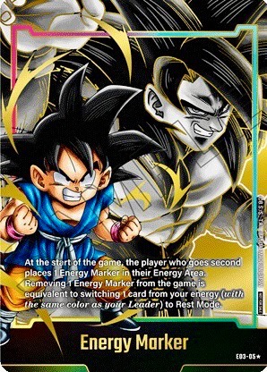 ドラゴンボール DBFW エナジーマーカーE-60パラレル超美品 エナジー