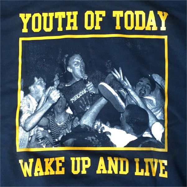 YOUTH OF TODAY パーカー WAKE UP AND LIVE | 45REVOLUTION