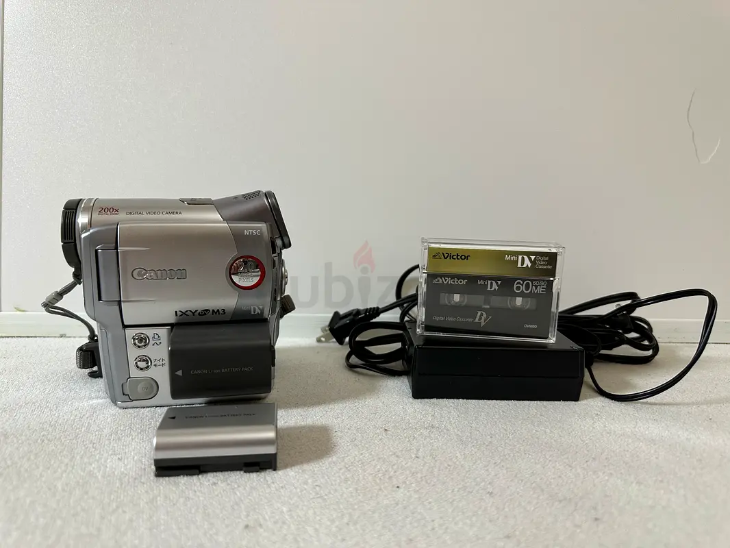 miniDVのダビングに！Canon ビデオカメラ DM-IXY DV M3 1 miniDVの