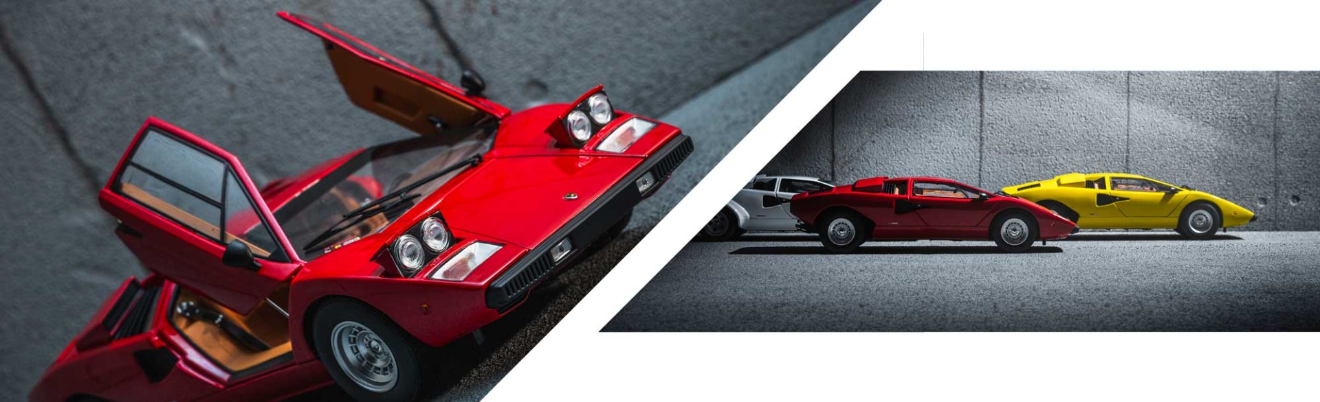 京商 ミニカー | 「ランボルギーニカウンタックLP400」を1/18スケール