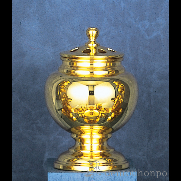 送料無料】 純金 香炉 400g / 光則（金工芸） お寺 仏壇 ブランド