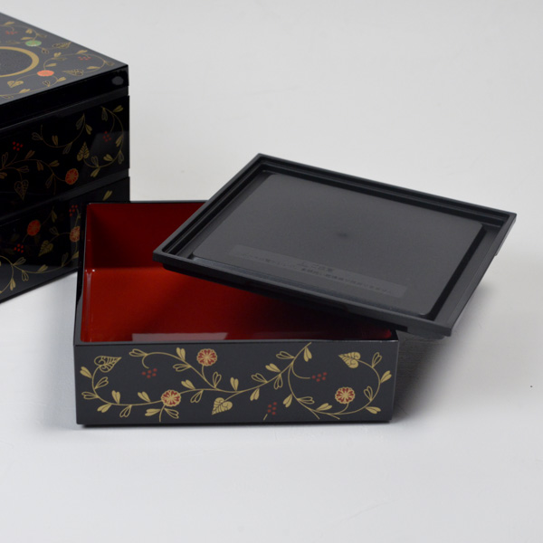 うさぎ唐草 5寸専用】 重箱用シール蓋 3枚セット / お正月 新年