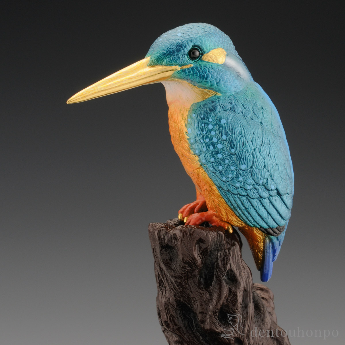 送料無料】 純金 翡翠 彩色 25g / 高級 コレクション 美術品 工芸品