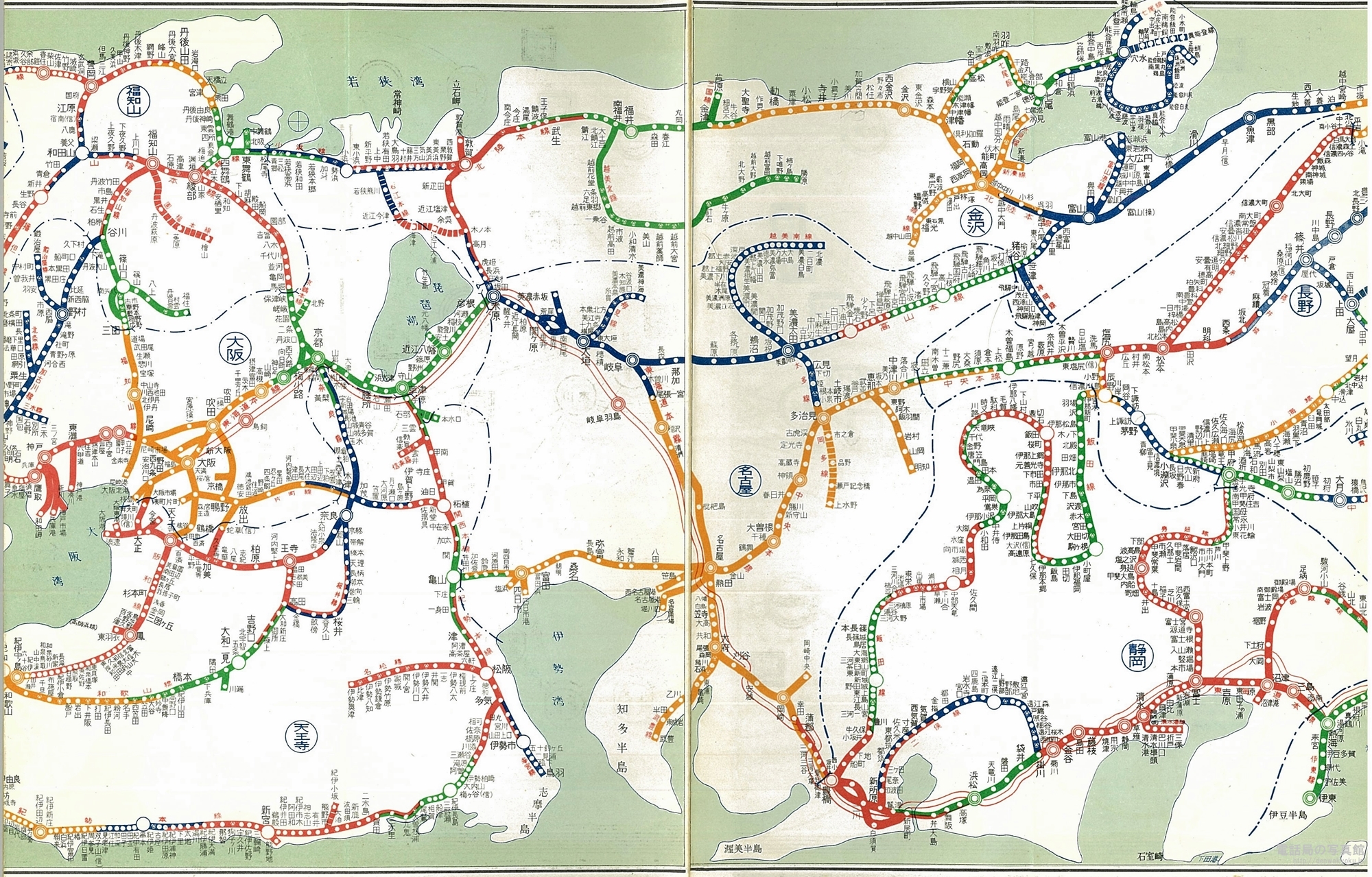 鉄道電話交換系統図 鉄道電話交換系統図 鉄道電話交換系統図 α
