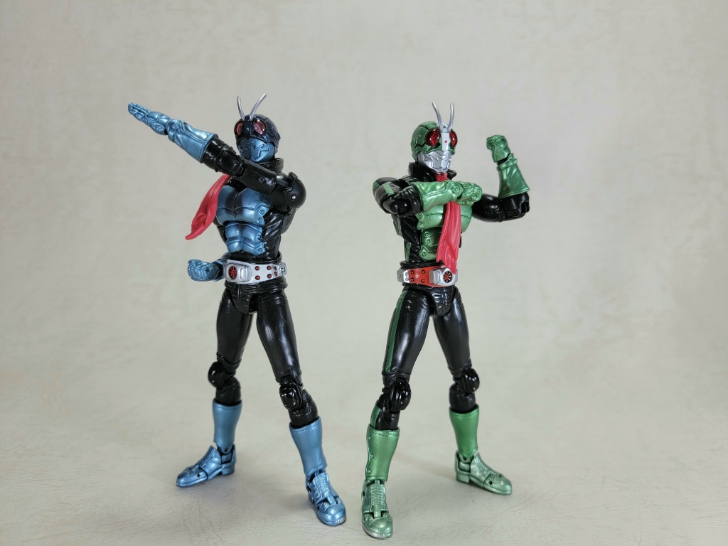 S.H.Figuarts 仮面ライダー THE FIRSTの1号と2号を入手！【フィギュア