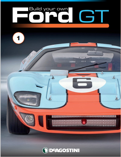 フォード GT40 ナンバー6 デアゴスティーニ（組立済） フォード GT40
