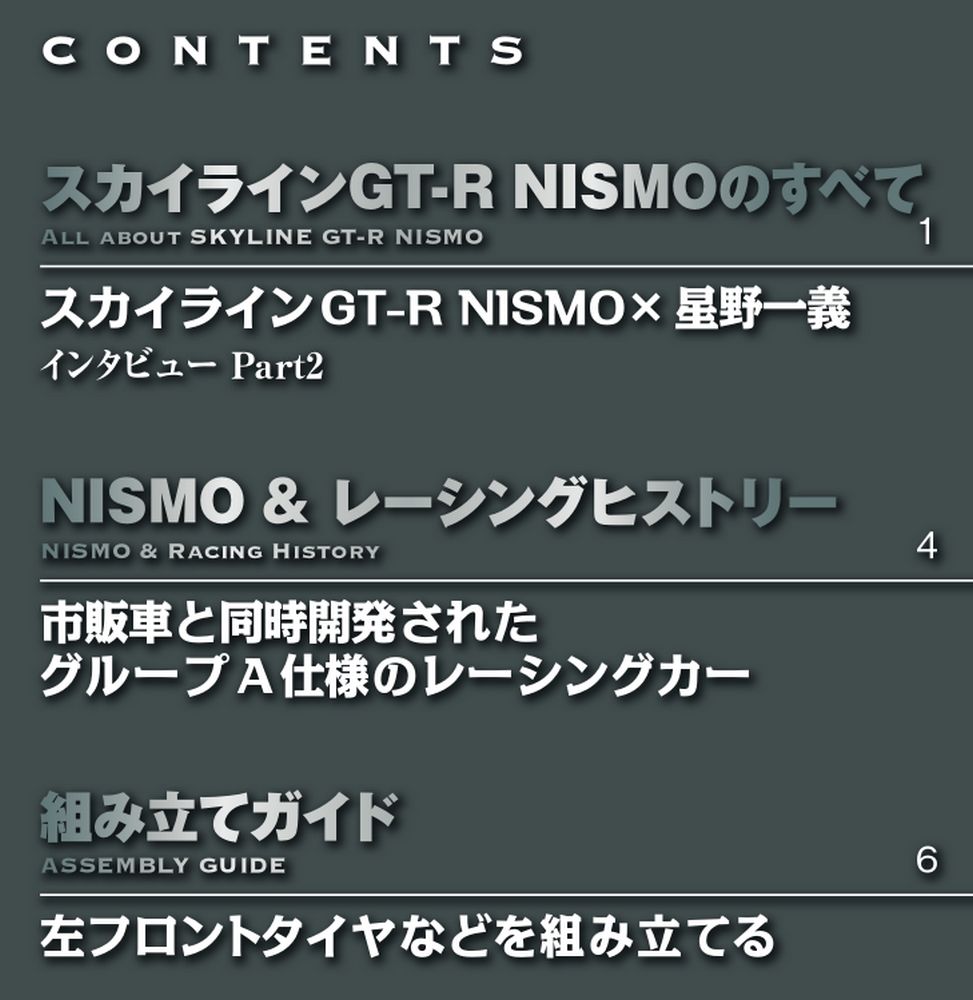 スカイラインGT-R NISMO [R32型] 第2号 | デアゴスティーニ公式