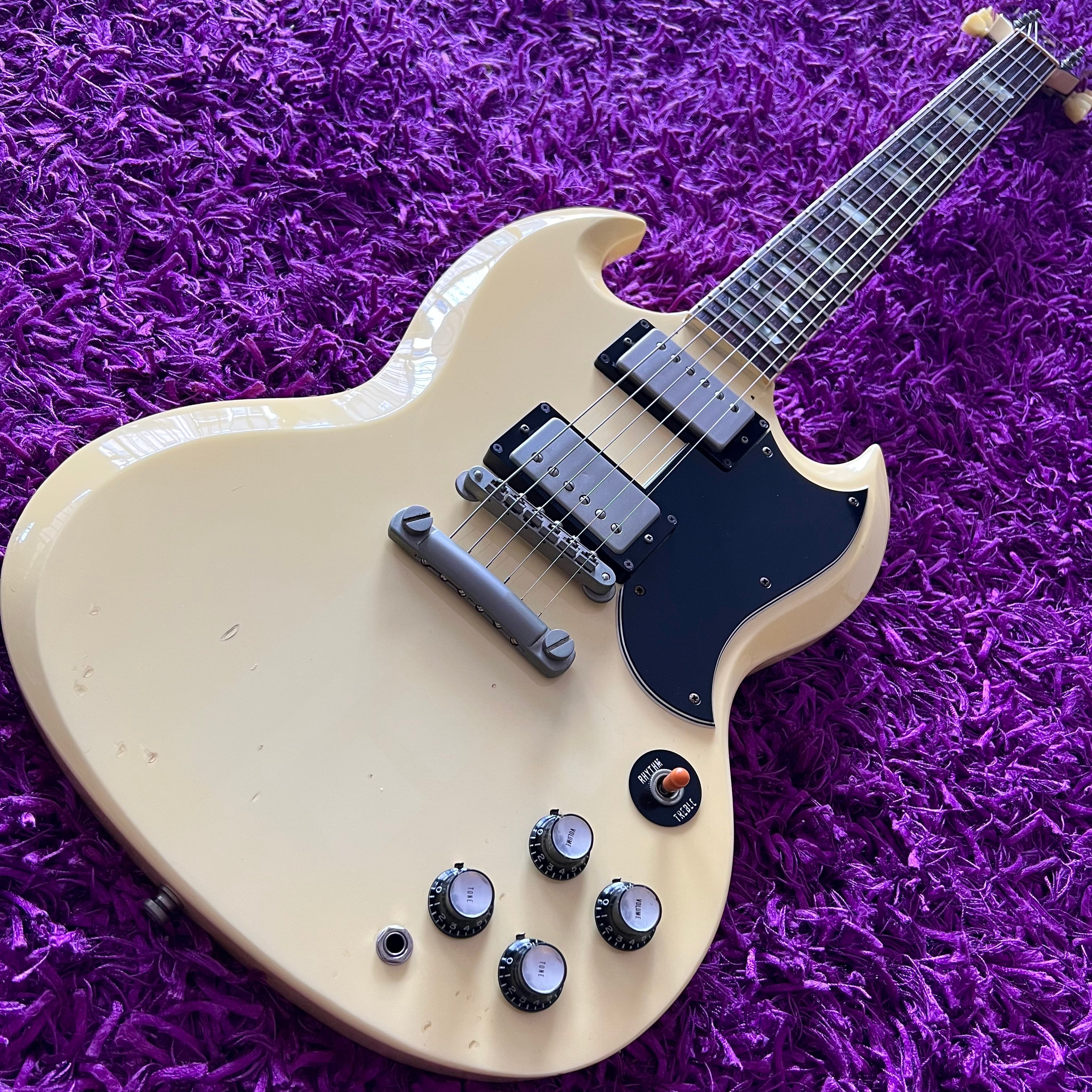 1986 Greco SS63-55 Cream SG (MIJ Mint Collection) – Deep Tone Music