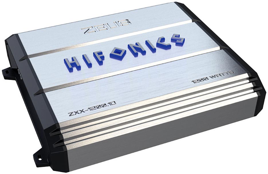 Hifonics ZXX-1200.1D 1200W Peak Zeus Series Class-D Monoblock 1