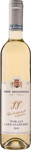 Tokaji Organic Late Harvest Fortissimo 2019