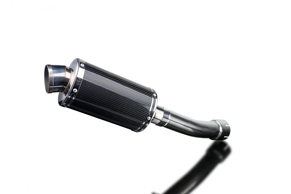 Kawasaki ZX-9R ZX9R Ninja 1998-1999 Slip On 9″ Oval Carbon Exhaust