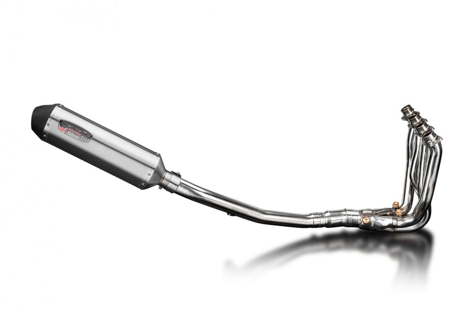 Full 4 into 1 Exhaust with 13.5 inch XOval Brush Stainless Steel