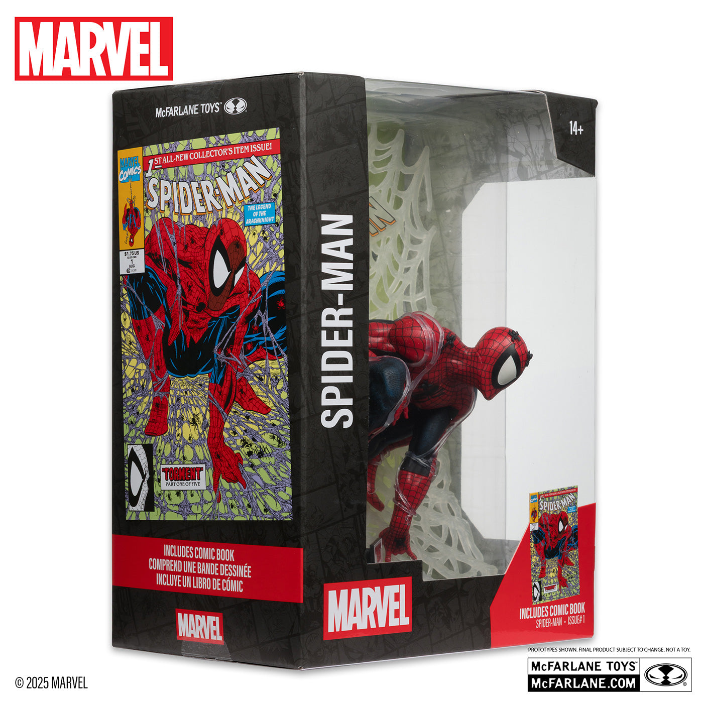 マーベル／MARVEL】 スパイダーマン 1/6スケール シーン・フィギュア