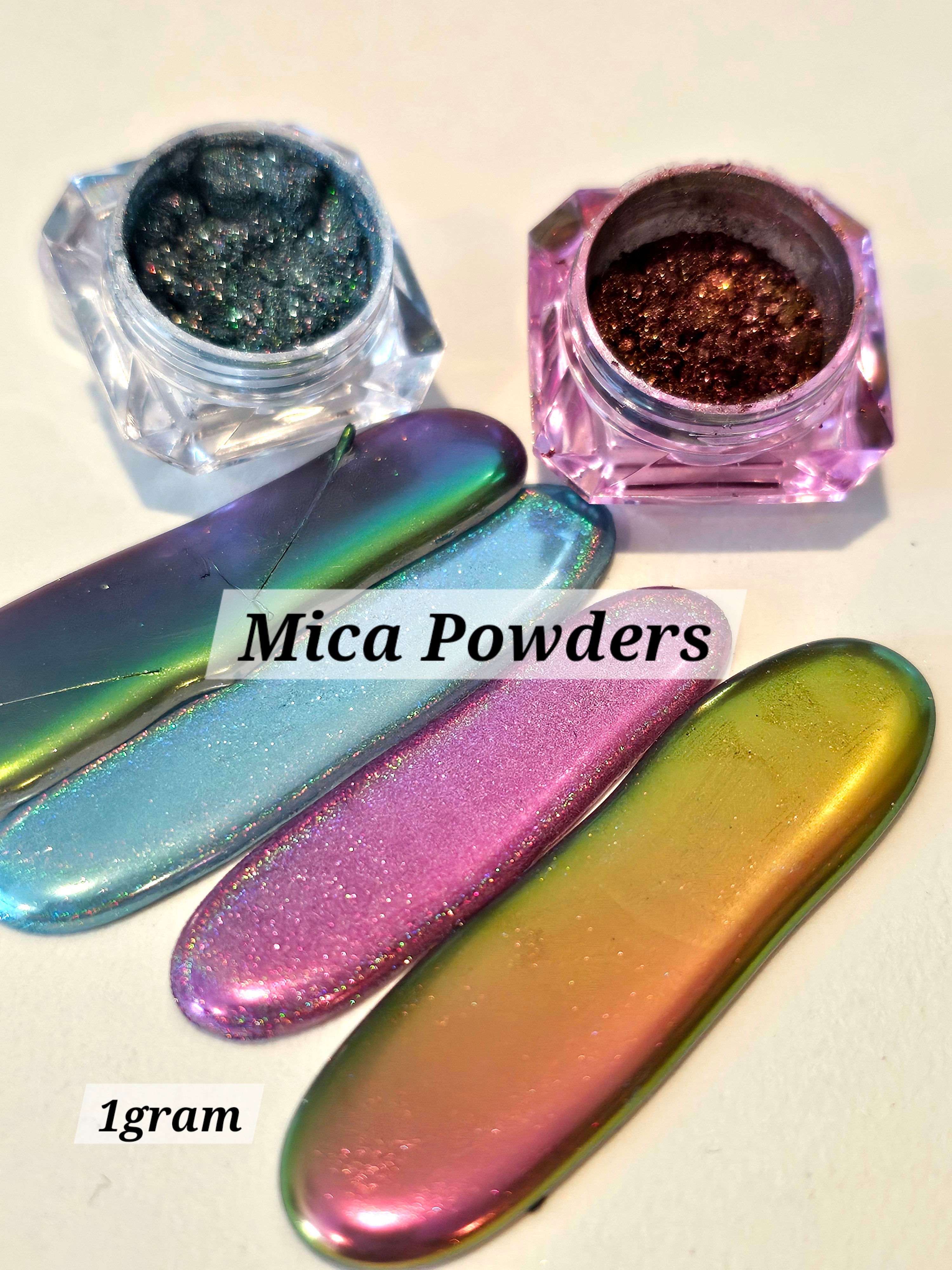 Mica powders (Chrome & Colorshift) – Deserted Bliss