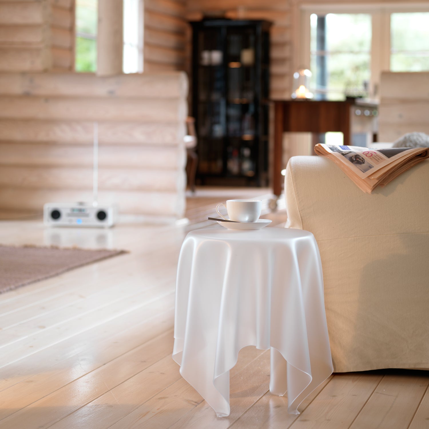 Illusion Table | By Essey | A Unique Acrylic Side Table That Seems