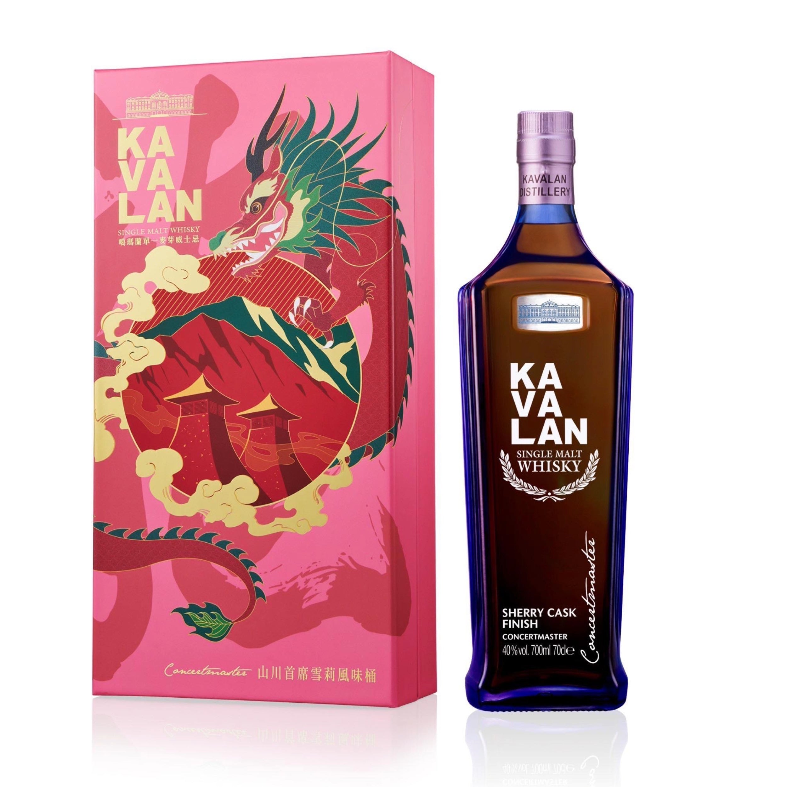 Kavalan Concertmaster Sherry Finish Gift Set - Year Of The Dragon