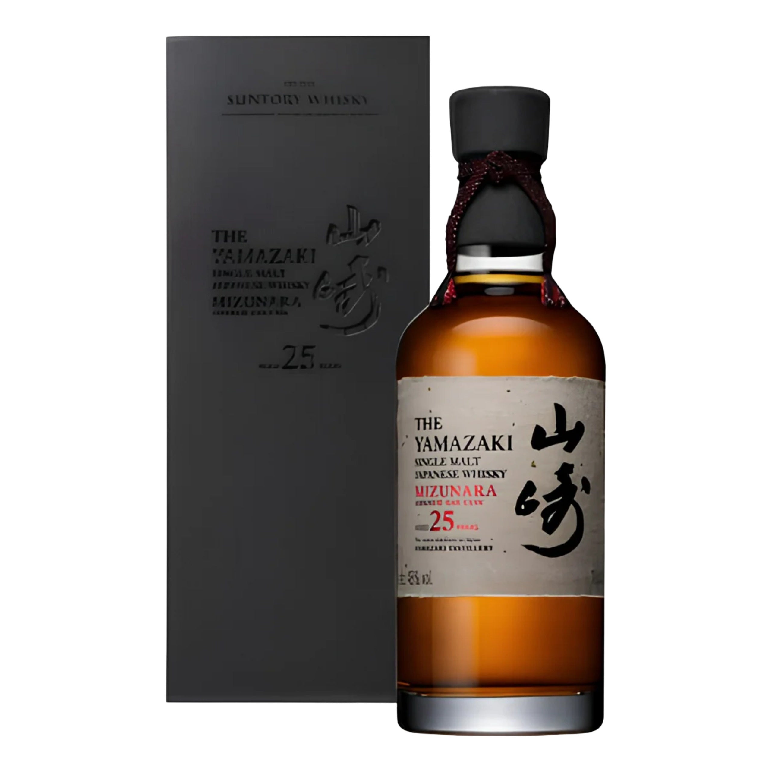 Suntory Yamazaki 25 Year Old Mizunara Single Malt Japanese Whisky
