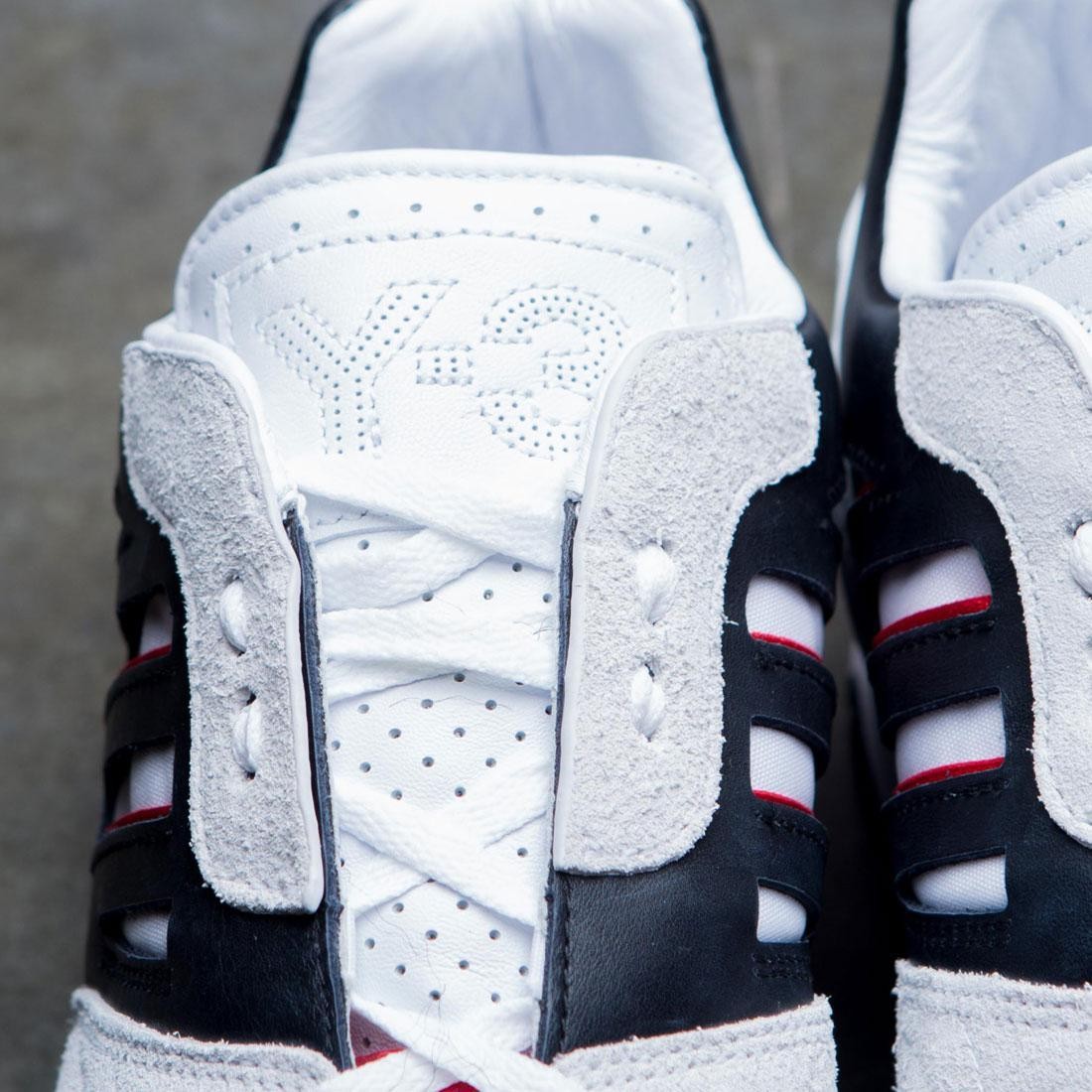 Adidas Y-3 Men ZX Run white black red