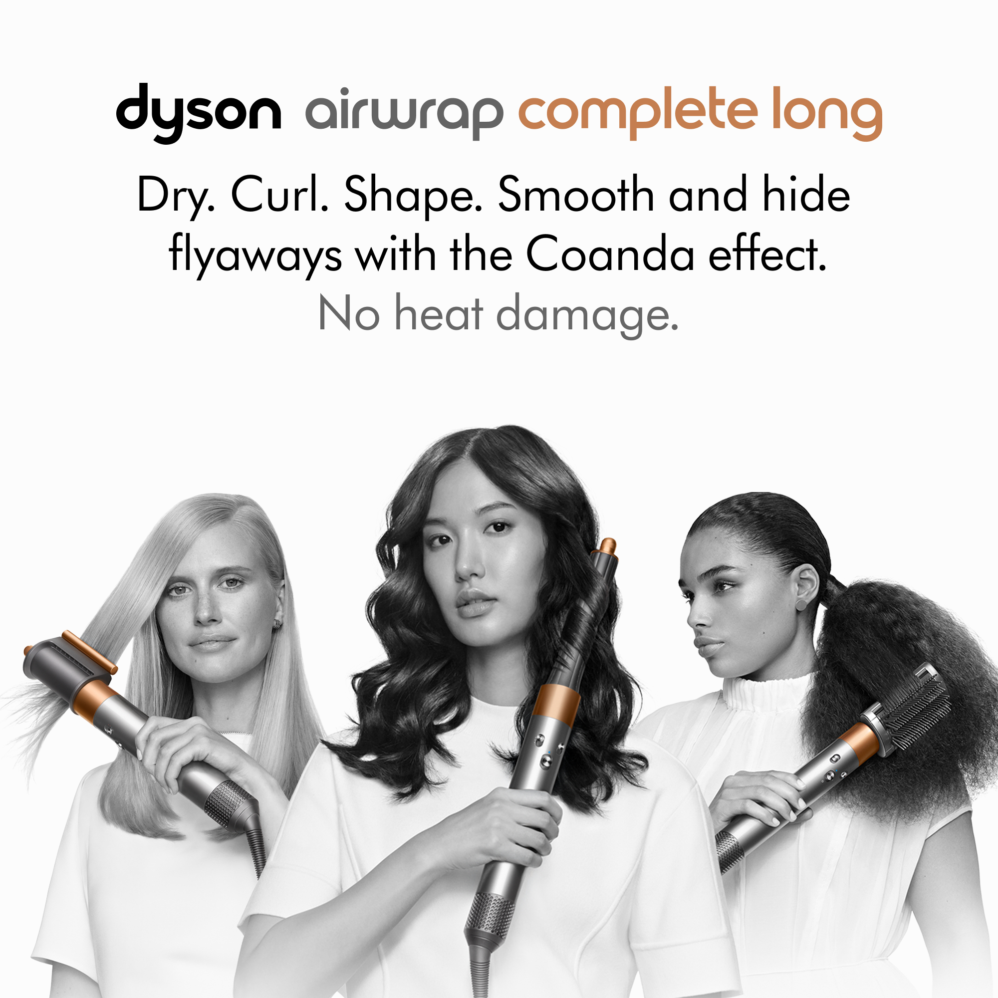 Dyson HS05 Airwrap Styler (Long) | Nickel/Copper l Refurbished | eBay