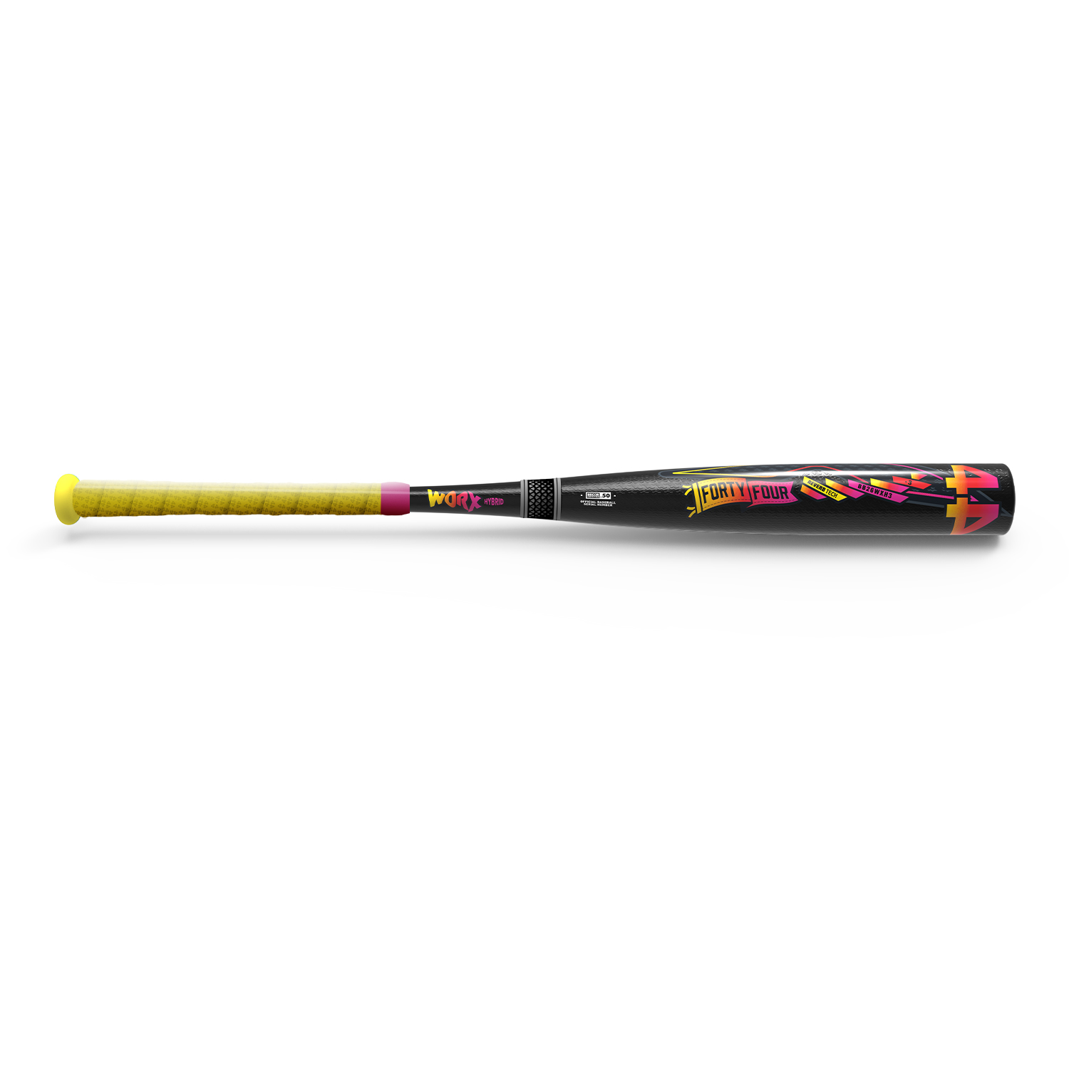 2026 THE WORX – Hybrid BBCOR Baseball Bat (-3) | 44 Pro