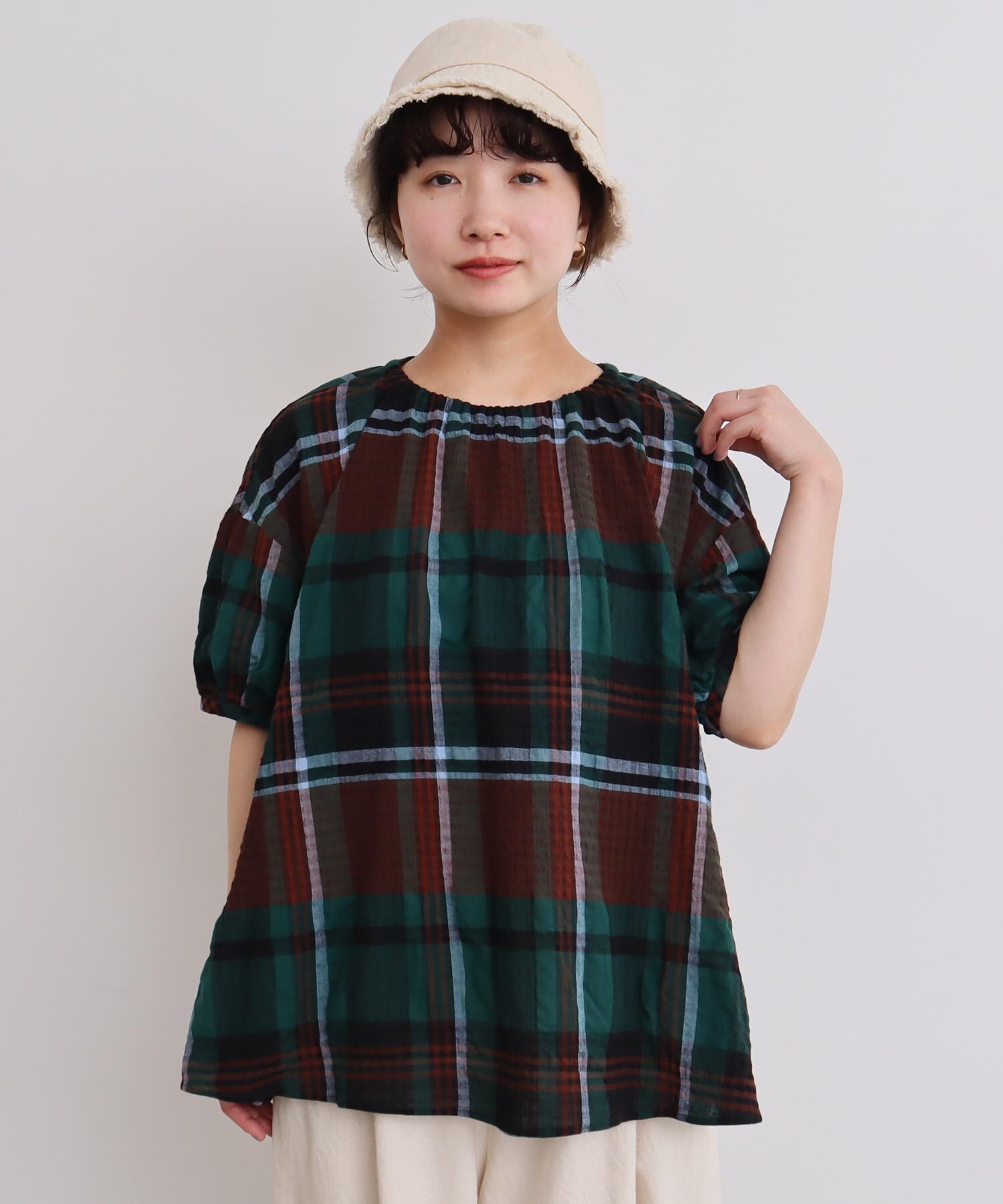 Atelier G.G アトリエジジ 19ハーフsize ララ・サマー 草原の風 M*i様