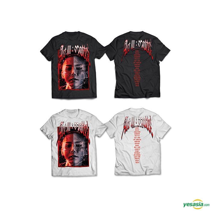 YESASIA: G-DRAGON MOTTE Official Goods - T-Shirt (Type 5) (White