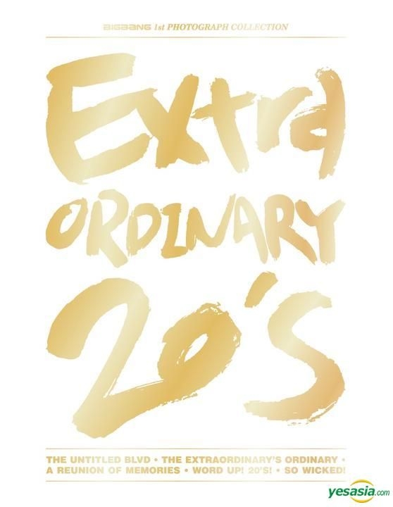 BIGBANG EXTRA ORDINARY 20's BIGBANG 1st Documentary DVD