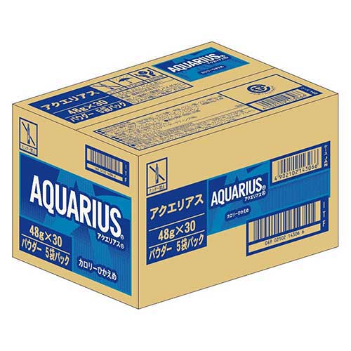 アクエリアスパウダー48g 5袋×6箱 | 水分補給飲料 | 介護用品・福祉