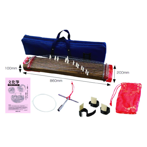 ゼンオン 文化箏 文化琴 13弦 和楽器 ZEN-ON ソフトケース付 スマート