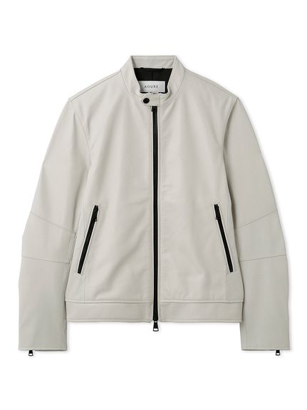 イタリアンレザーライダースジャケット(ブルゾン)｜アウター｜AOURE