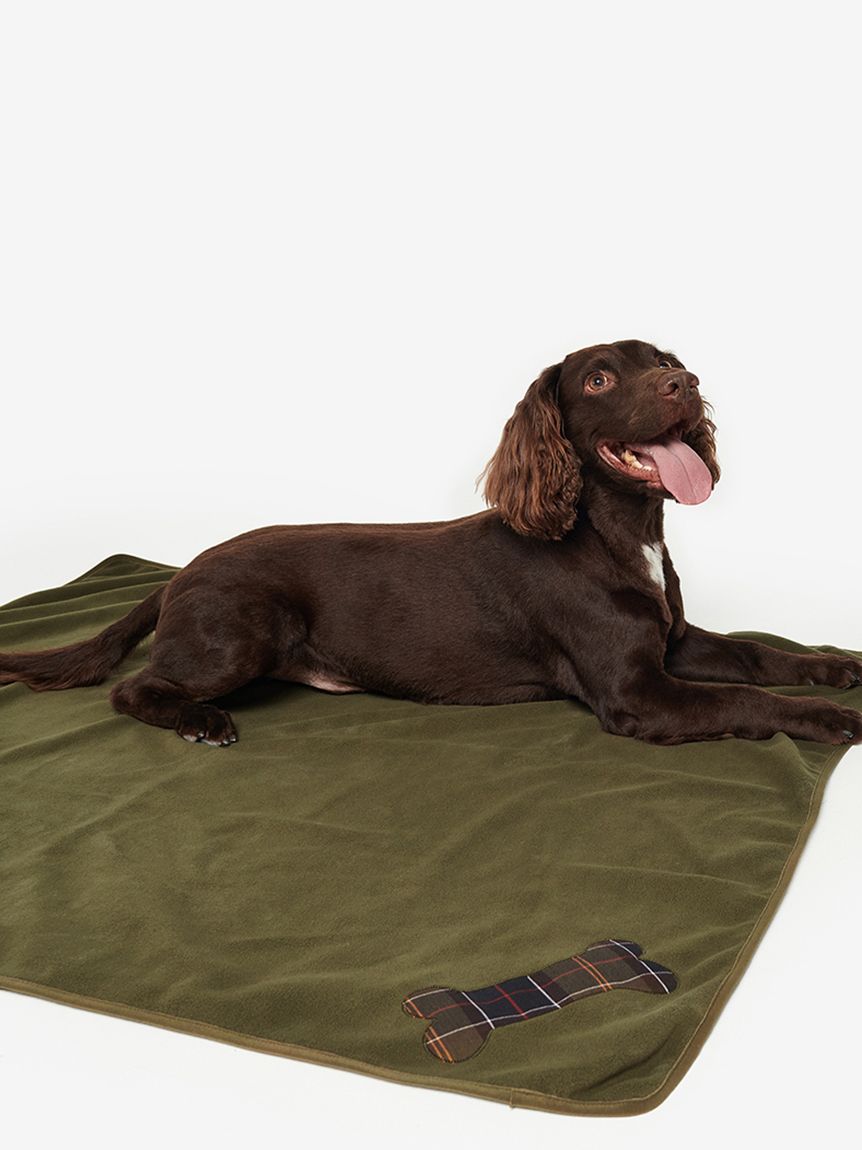 犬用フリース毛布 犬の足跡模様 【公式通販】