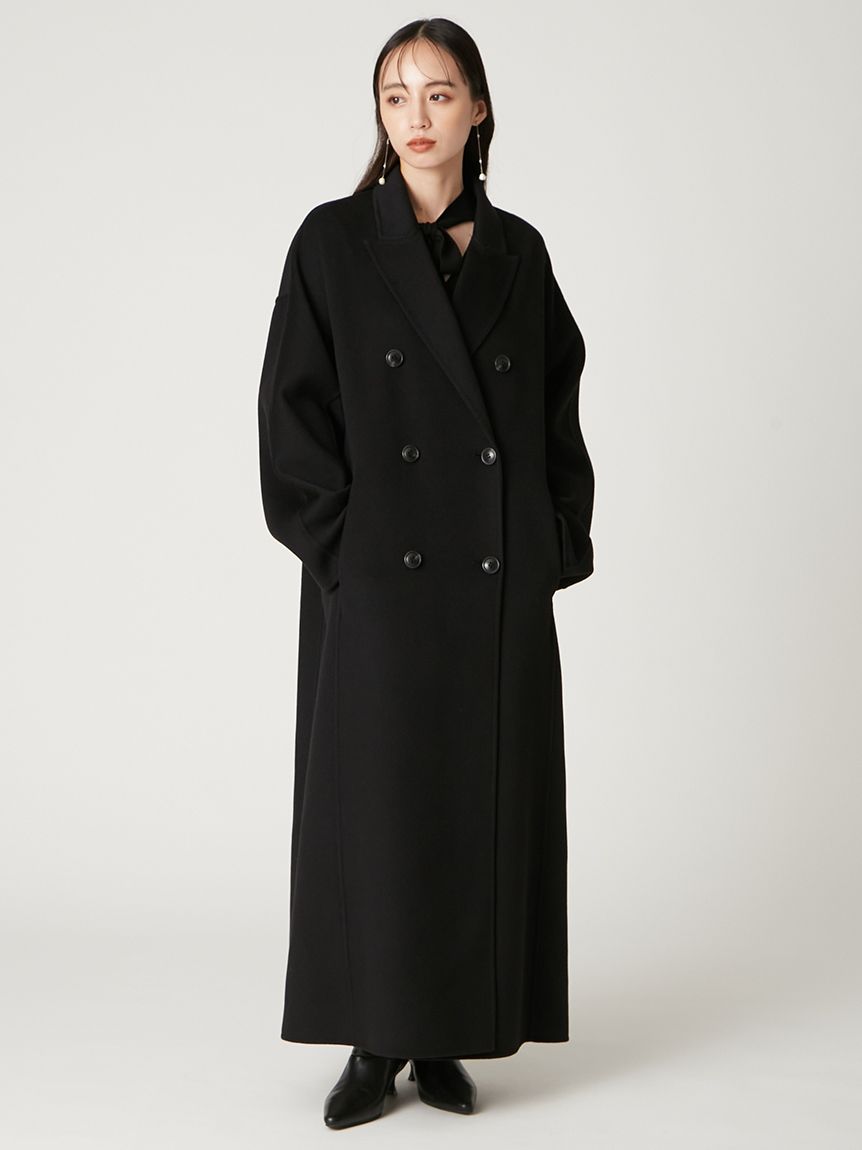 ウールリバーダブルブレストチェスターコート(チェスターコート