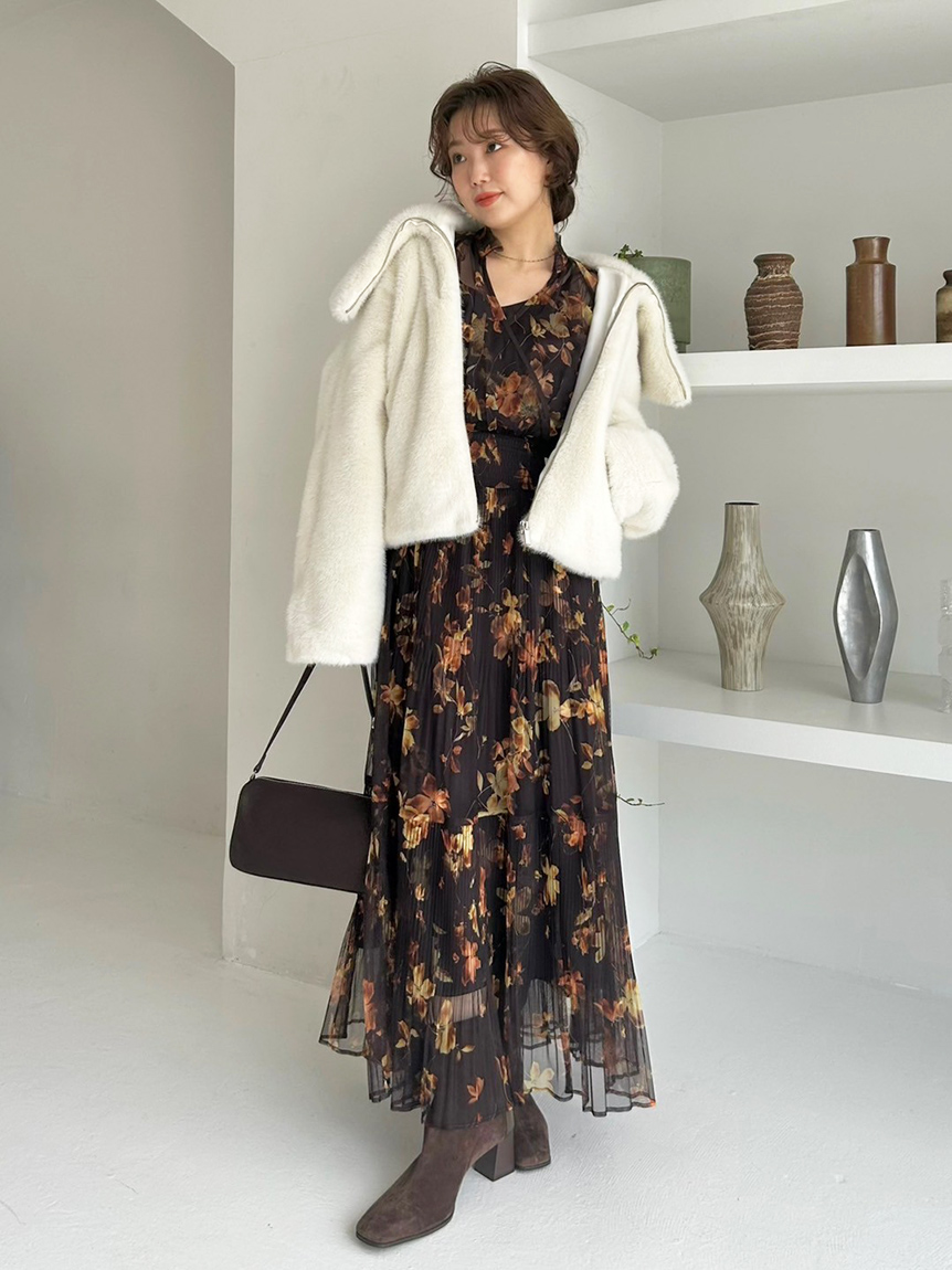 ECOPELビッグカラーショートジャケット(ジャケット)｜アウター｜FRAY