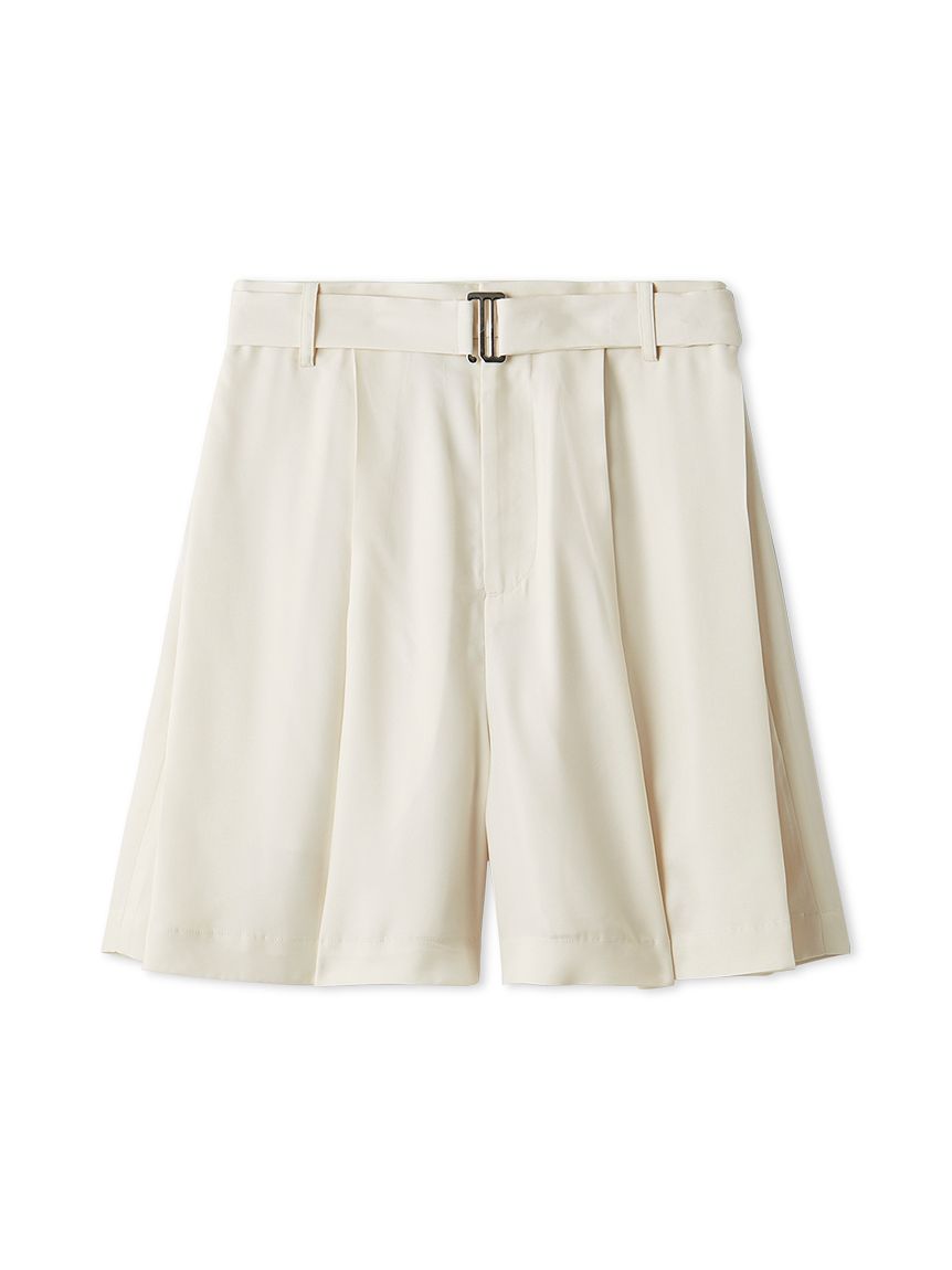 ウォッシャブルクールサテンショートパンツ／ウォッシャブル・接触冷感