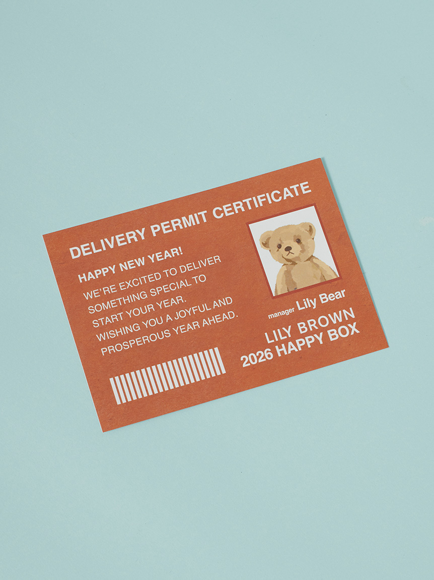 福袋】【LILY BROWN】2026年 TWEED HAPPY BOX(福袋)｜福袋｜LILY BROWN