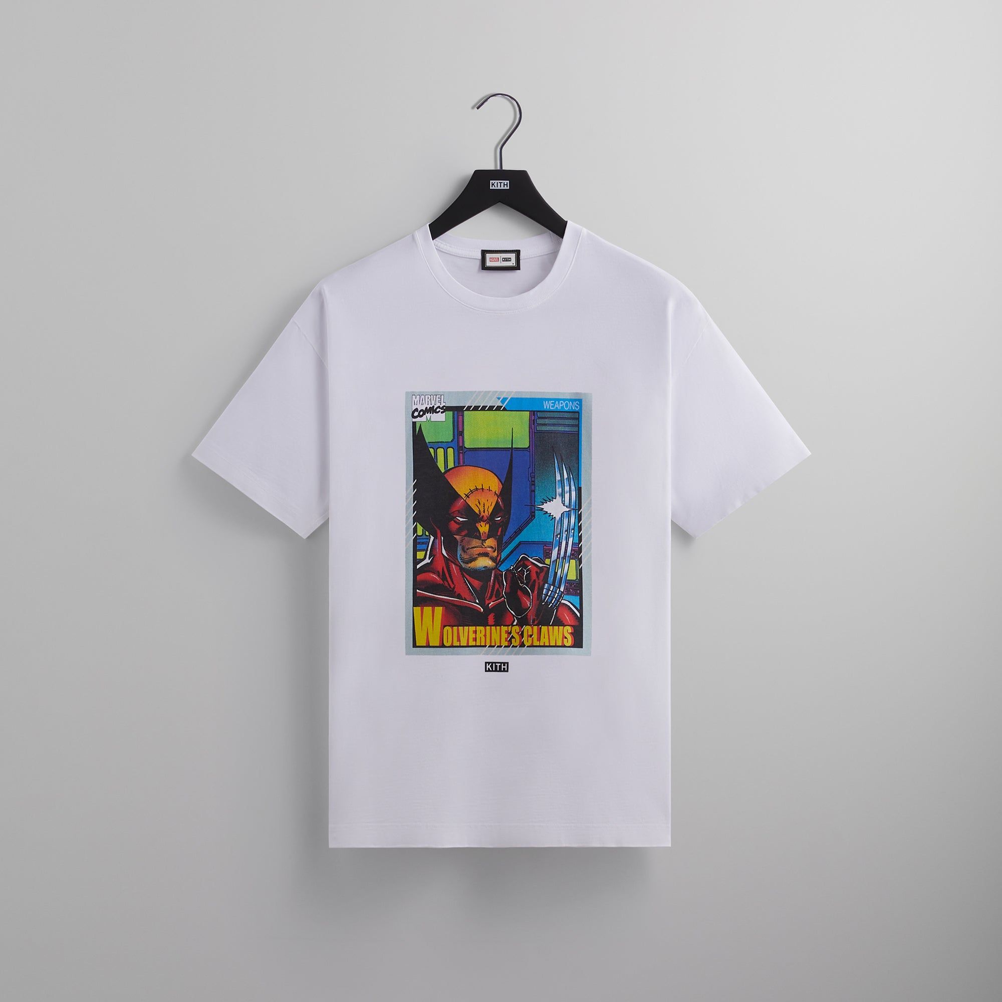Marvel | Kith for X-Men Wolverine Card Vintage Tee - White | Parallel