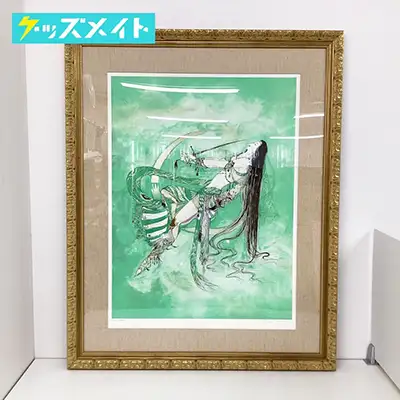 はまなすとオホーツク油絵F4(242×333mm)