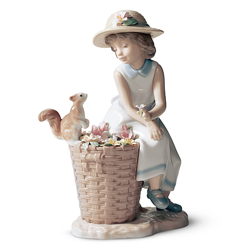 リヤドロ人形 森のニンフ ケース付 リヤドロ人形 森のニンフ ケース付